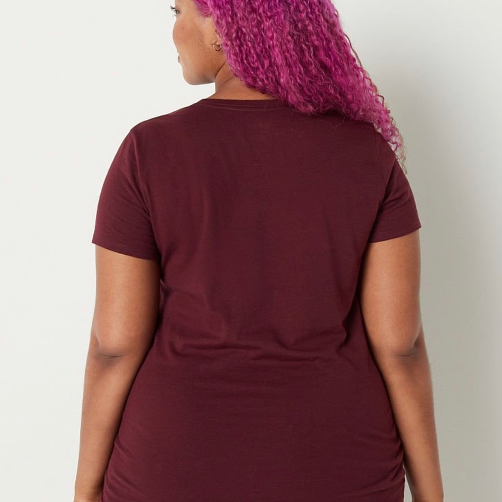 Pink script campus tee - Picture 2 of 8